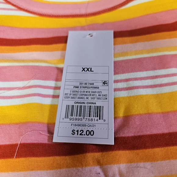 Wild‎ Fable XXL Womens Striped Crop Bundle (8) - Picture 2 of 4